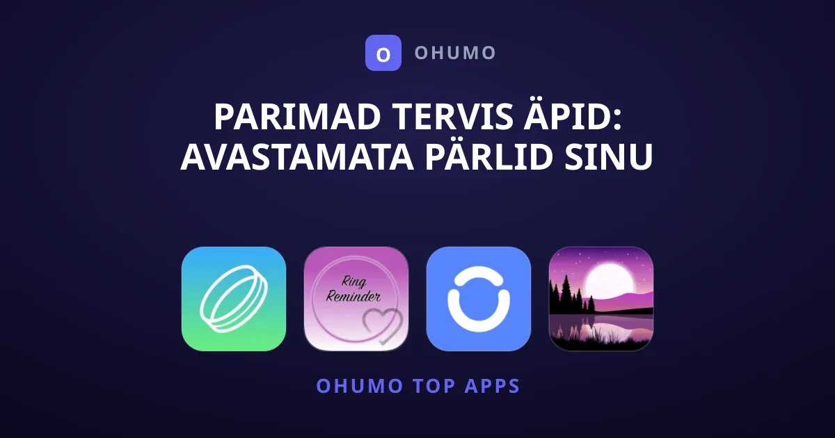 Parimad Tervis Äpid: Avastamata Pärlid Sinu Telefonis